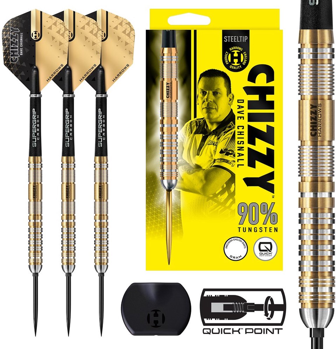 Harrows chizzy series 2 90% tungsten 21gr quick point