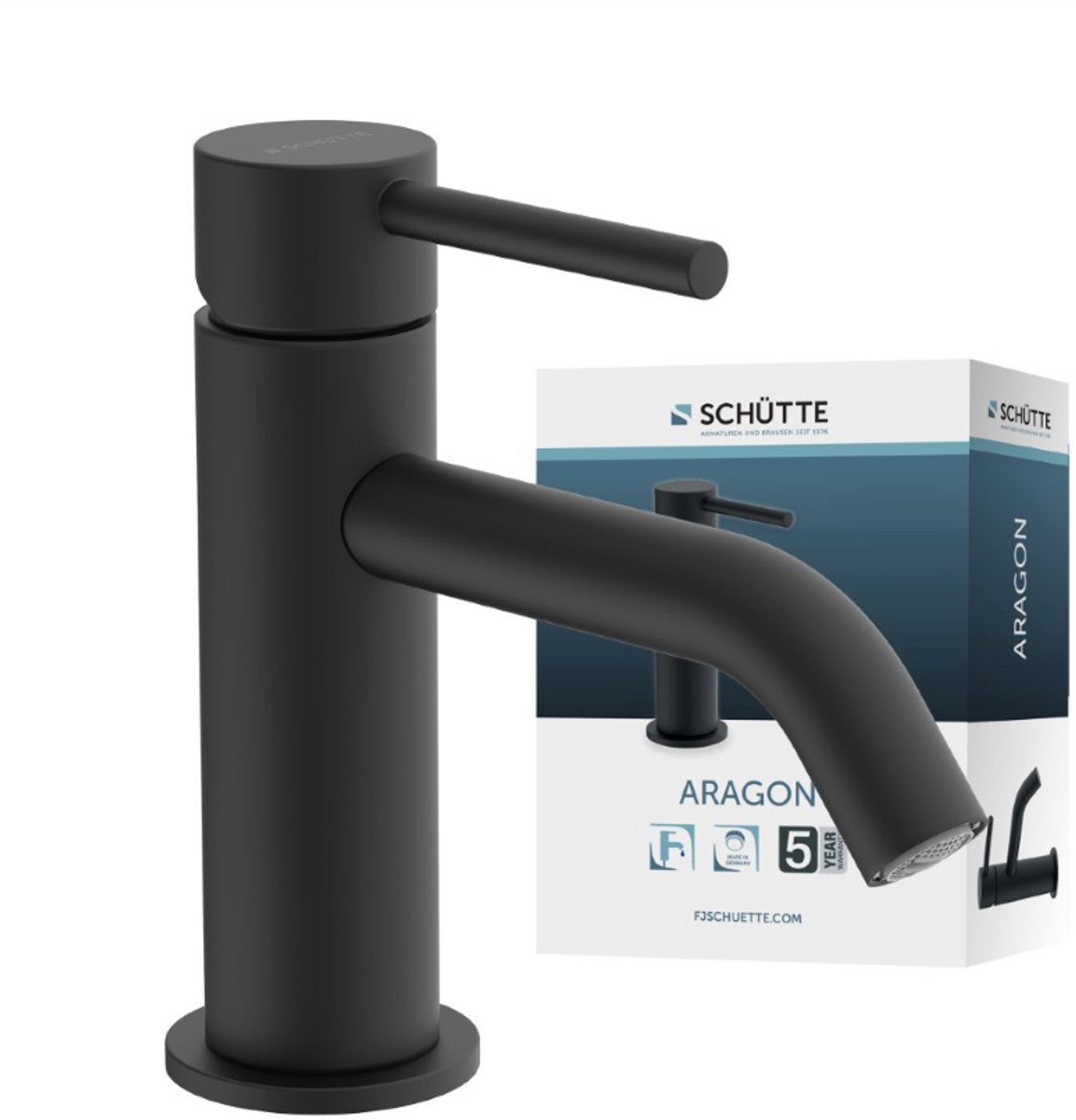 Rubinetto fontana Schutte Aragona | nero opaco - 37965
