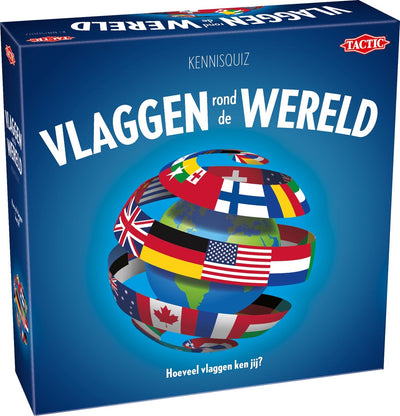 Bandiere tattiche in tutto il mondo - gioco da tavolo - riconoscimento delle bandiere e quiz sulla topografia - gioco educativo per famiglie - 2-6 giocatori - alta qualità scandinava