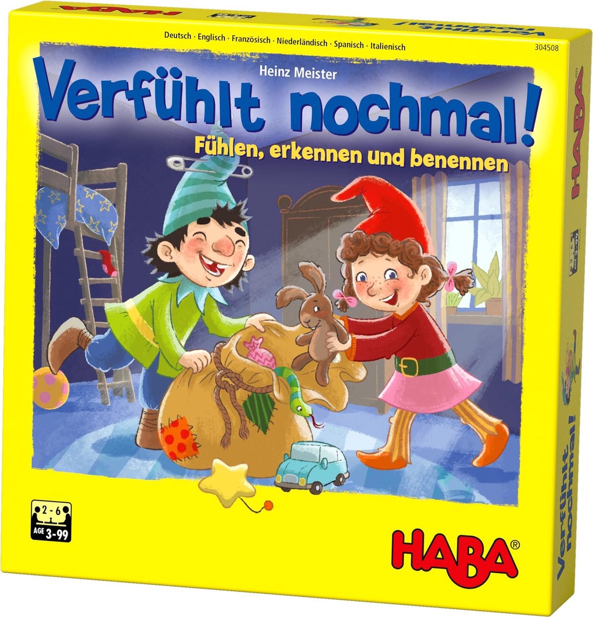 Haba juego de tacto, ¡ten cuidado! (du)