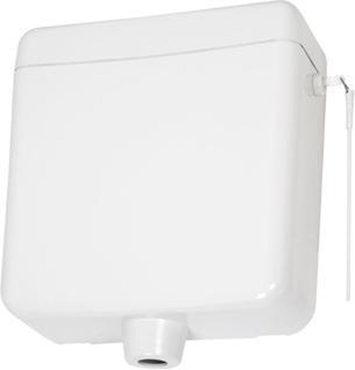 Plieger maas hooghangend reservoir - single flush - wit - stortbak (6 9 liter instelbaar)