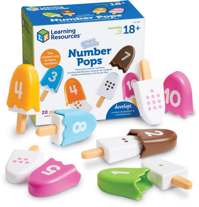 Risorse didattiche smart snacks® numberpops™ - 2+
