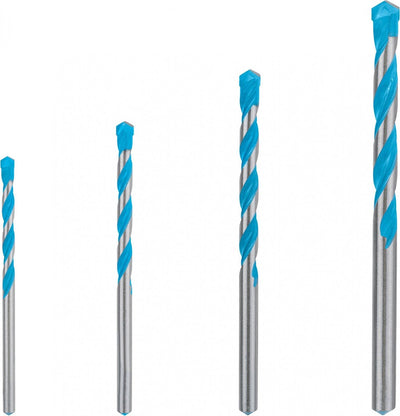Juego de brocas universales Bosch expert line 4 piezas: 4 5 6 8 mm