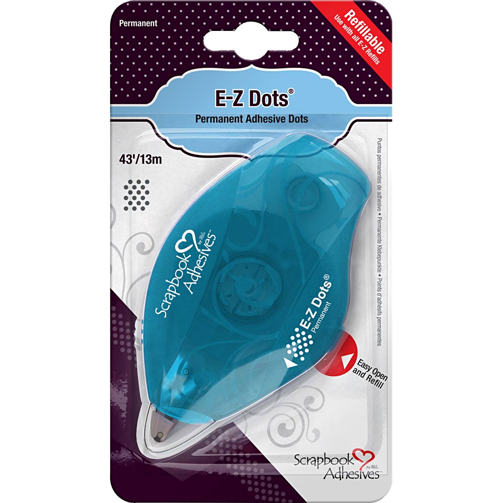 E-Z Runner®, Dots, Permanent, B: 8 mm, 15 m 1 Roll