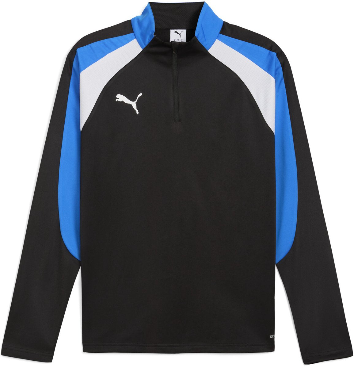 Puma individualliga 1 4 zip top heren sporttop - black- white-ultra blue