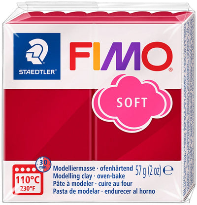 FIMO® morbido, rosso ciliegia, 57 gr 1 scatola