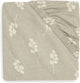 Jollein - sábana ajustable jersey 70x140cm - cuna, cama, cuna - ramita - verde oliva