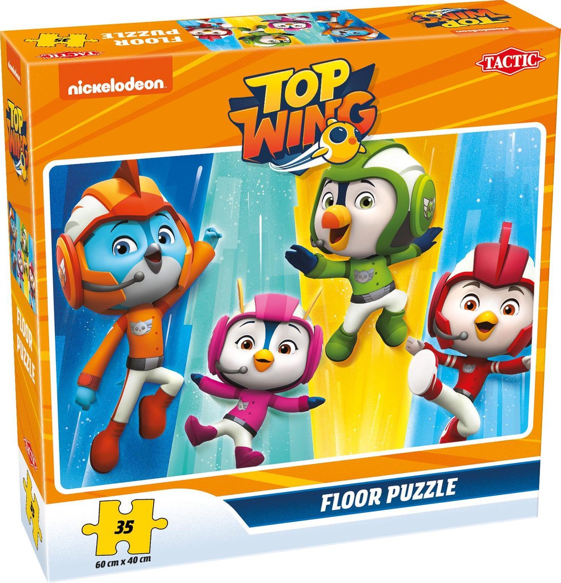 Tactic top wing vloerpuzzel – puzzel – vanaf 3 jaar – 35 stukjes – 60x40 cm