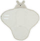 Jollein baby wikkeldeken - bunny - nougat - 100x105cm
