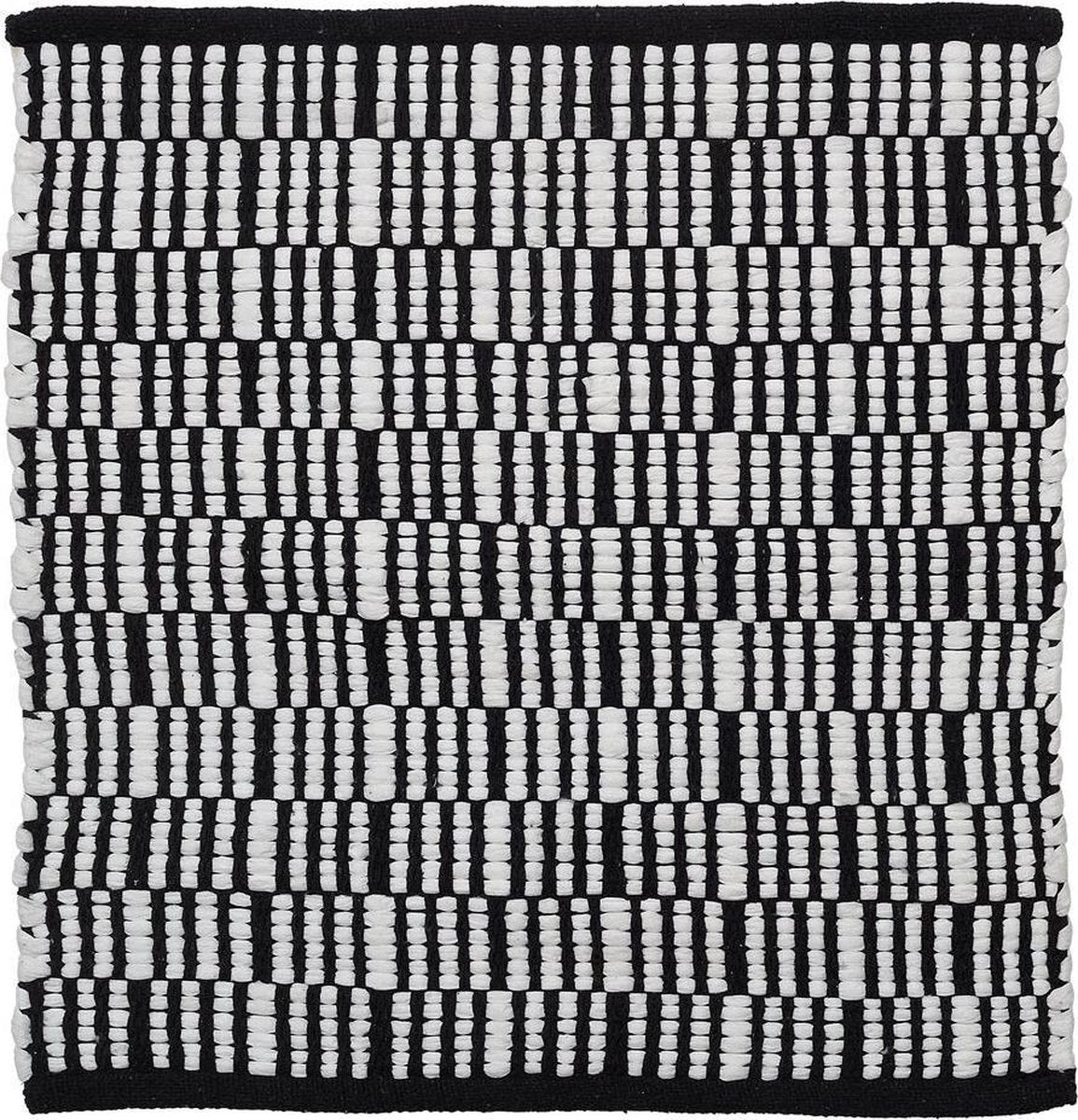 Sealskin - tappetino da bagno bandra 60x60 cm - cotone - nero
