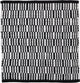 Sealskin - tappetino da bagno bandra 60x60 cm - cotone - nero