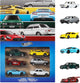 Hot wheels metal toy cars - set of 6 euro style vehicles