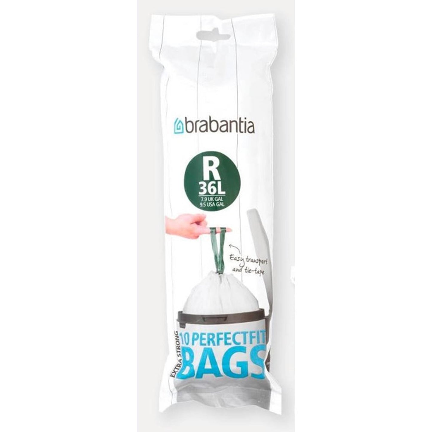 Sacco per rifiuti Brabantia r 36ltr 10 sacchi