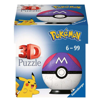 RAVENSBURGER Pokemon Masterball 3D puzzle, 54st.