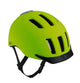 Bbb cycling grid fietshelm met verlichting - volwassenen - e-bike en stadsfiets - mat neon geel - maat m - bhe-161