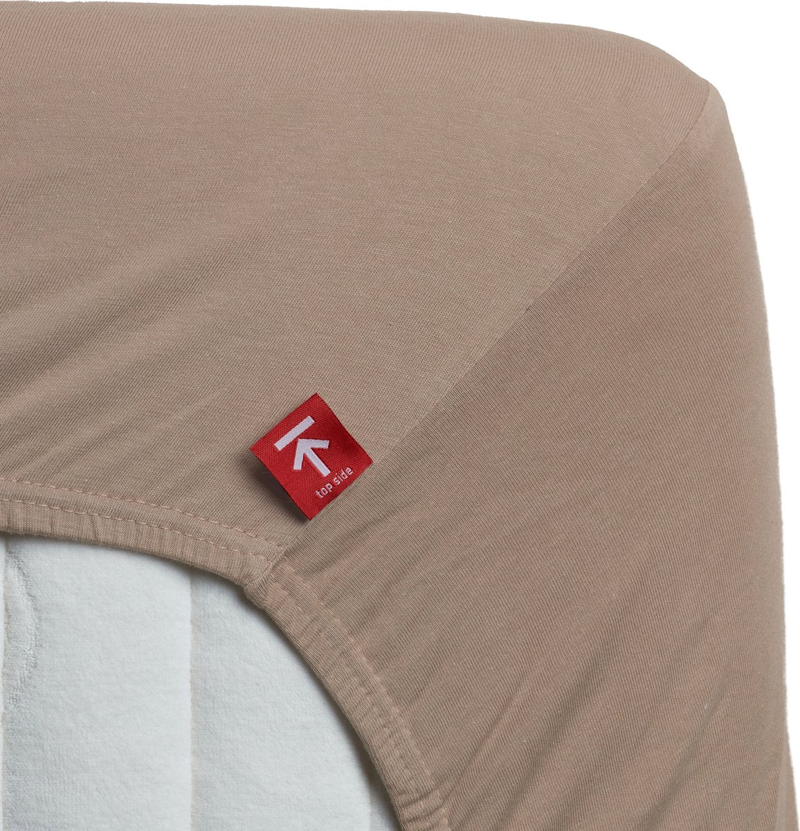 Beddinghouse - jersey - topper hoeslaken - 160x220 cm - taupe