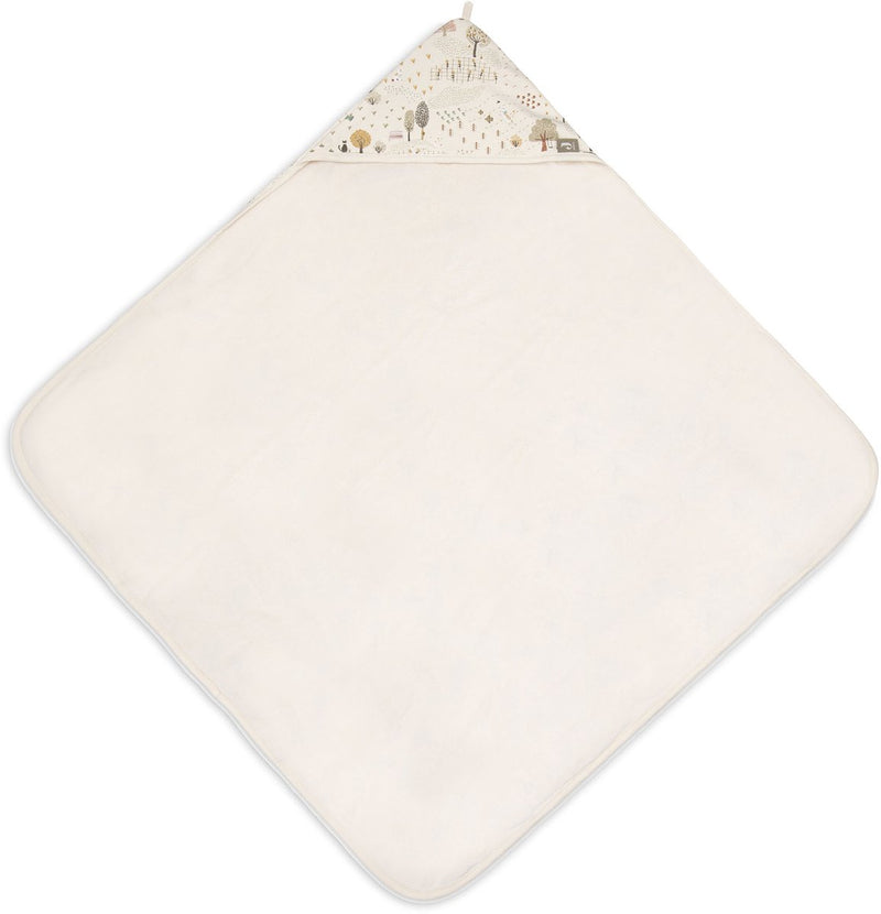 Capa de baño para bebé Jollein - 100% rizo de algodón - 75x75 cm - tiny park