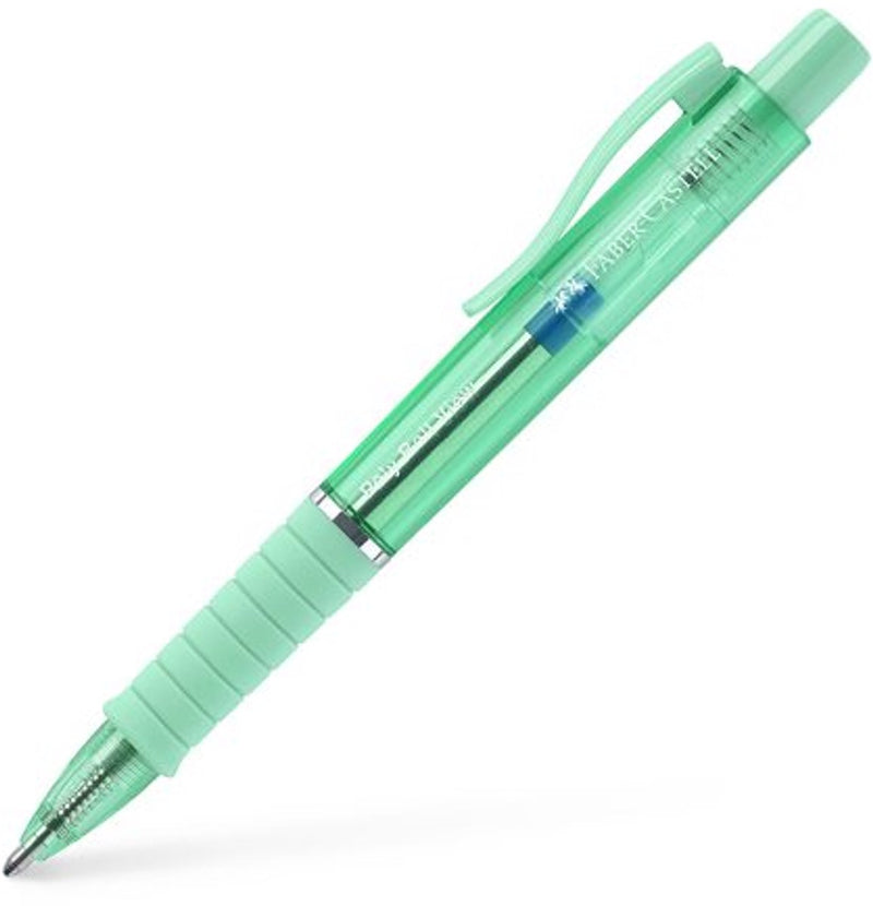Faber-castell penna a sfera faber castell polyball view gelatina menta xb - fc-145767