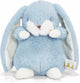 Bunnies by the bay nibble konijn - knuffeldier - knuffel voor kinderen - geborduurde details - 20 cm - blauw