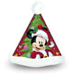 Arditex Gorro navideño mickey 43 x 32 cm poliéster rojo