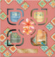 Vela Yankee - hola italia - pequeña vela perfumada 3 juego de regalo votivo lleno - juego de regalo de velas perfumadas