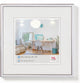 Walther new lifestyle - cornice in plastica - misura foto 20x20 cm - argento