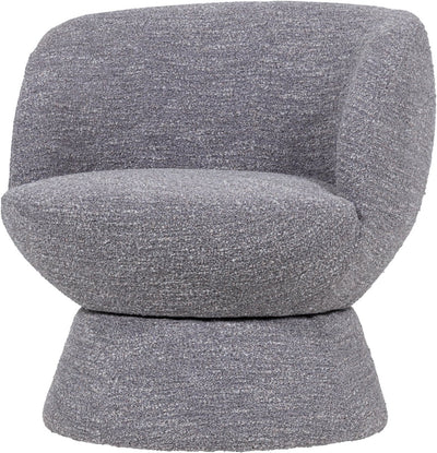 Poltrona girevole Woood shuffle - melange - grigio - 72x73x71