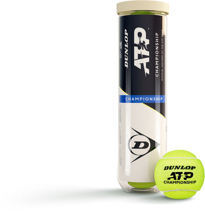 Dunlop - campionato atp - palline da tennis - 4 tappi