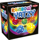 Tactic Rainbow Yatzy – Gioco di dadi – Gioco colorato per famiglie – con intarsio arcobaleno e spiegazione QR – a partire da 6 anni – 2 o più giocatori