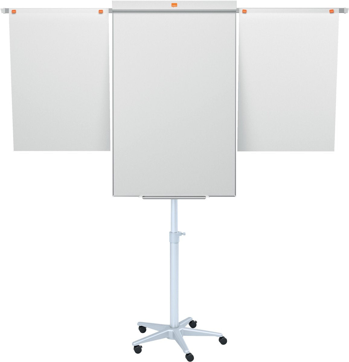 Lavagna a fogli mobili nobo 700 x 1900 mm cancellabile magneticamente