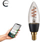 Lámpara LED Eglo e14 vela connect.z - 150lm - regulable - 2000k - humo (c35)