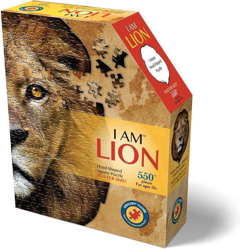 Puzzle Madd Capp Leone 63,5 x 76 cm cartone marrone 550 pezzi