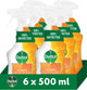Dettol detergente multiuso spray - cucina - 500 ml - 6 x 500 ml - confezione risparmio