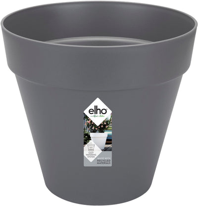 Elho loft urban rond 30 - bloempot voor buiten - ø 28.5 x h 26.0 cm - antraciet