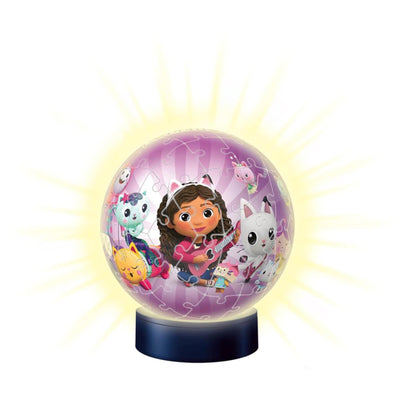 Ravensburger 3D Puzzle Gabby's Dollhouse Night Lamp, 72st.