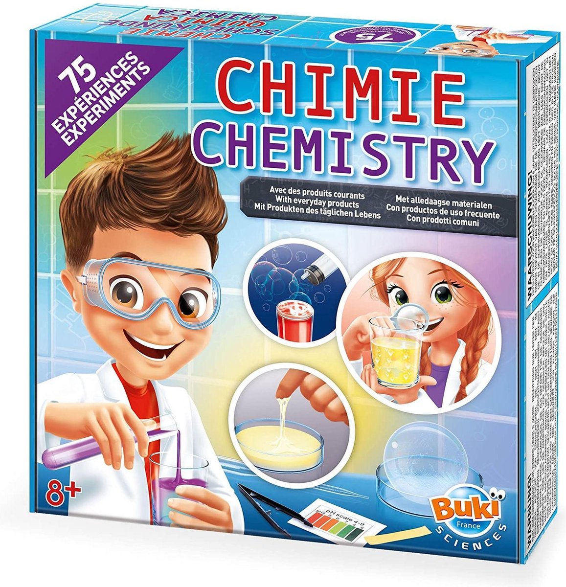 Buki france chemie 75 experimenten met alledaagse ingredienten