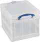 Really useful box storage box 35 liters foldable | transparent