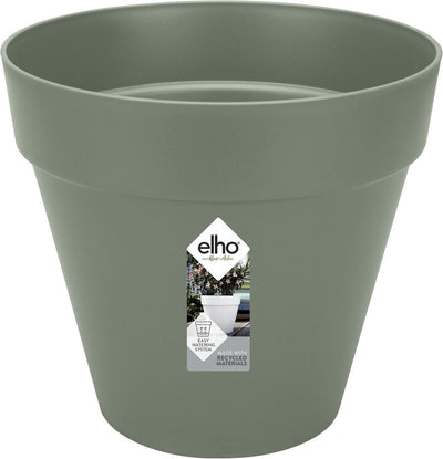 Elho loft urban rond 30 - bloempot voor buiten - ø 28.5 x h 26.0 cm - pistachegroen