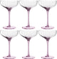 Leonardo poesia champagne coupe 260ml rosé - set 6
