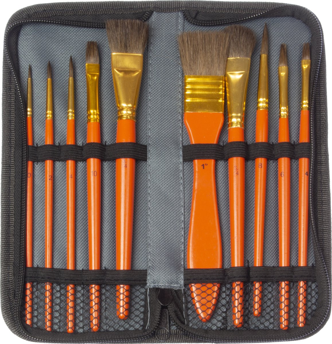 Kangaro penselenset - waterverf - 10 stuks in etui