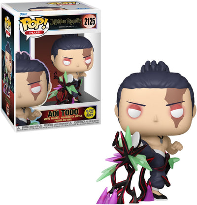 Funko jujutsu kaisen aoi todo (calcio) (si illumina al buio) figura in vinile 2125 unisex pop! - neutro - standard