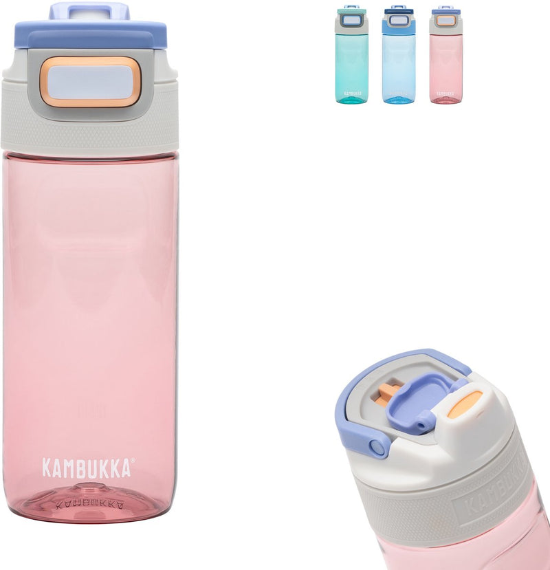 Borraccia Kambukka Elton da 500 ml - appena arrossisce con coperchio 3 in 1 e facile pulizia