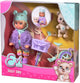 Simba - modepop evi love teddy bike - fiets en teddybeer