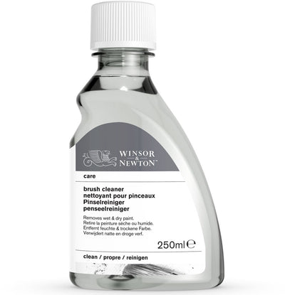 Winsor Newton 3039740 Artists' Care Brush Cleaner 250ml - detergente per pennelli per pittura ad olio, acrilica e alchidica