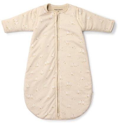 Little dutch slaapzak winter – beige – maat 90 cm – newborn naturals – little goose