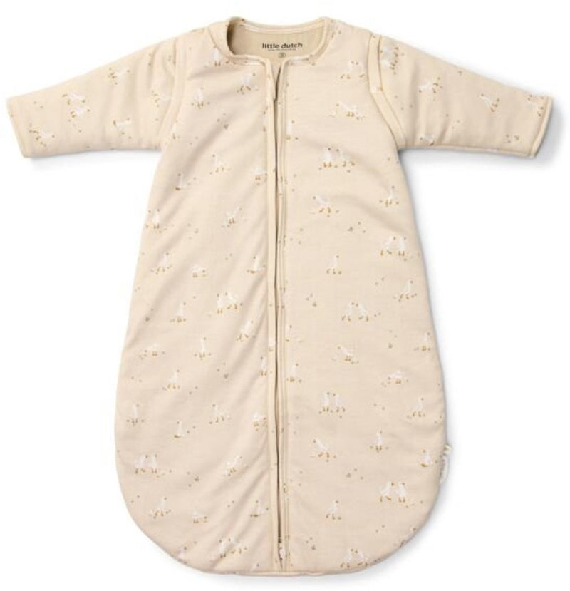 Little dutch slaapzak winter – beige – maat 70 cm – newborn naturals – little goose