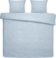 Funda nórdica Damai ebba - algodón orgánico - 240x200 220 cm - azul suave + 2 fundas de almohada 60x70