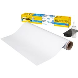Pellicola per lavagna bianca post-it flessibile fws4x3 1 rotolo 91,4 cm x 121,9 cm