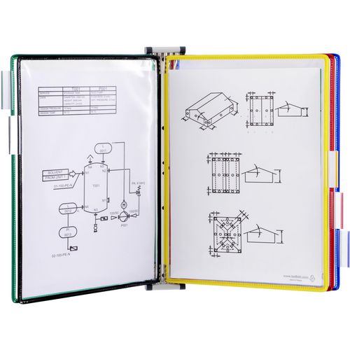 Zichtpanelensysteem djois 6416169 assortiment