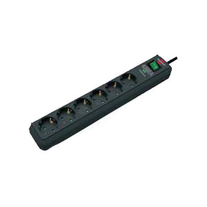 Brennenstuhl Eco-Line 13500A +Surge Protection 6x